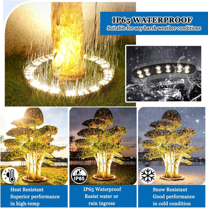 ✨ LED Ring Tree Light(Single piece) 🌳| Outdoor Waterproof Landscape Spotlight
