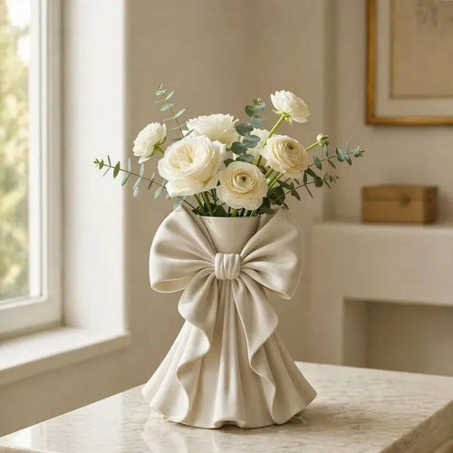 🎀Decorative Bow Vase – A Touch of Elegance for Every Corner of Your Home🏡