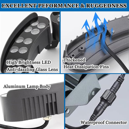 ✨ LED Ring Tree Light(Single piece) 🌳| Outdoor Waterproof Landscape Spotlight
