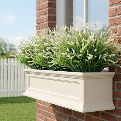 🌿 3 Bundles UV-Resistant Faux Monkey Grass – Lush Greenery Without the Maintenance