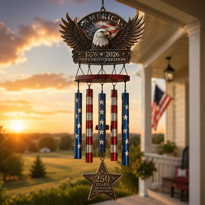 💥Flash Sale - Up To 49% Off ⏰ - 250 Years of FreedomTM Commemorate Wind Chime