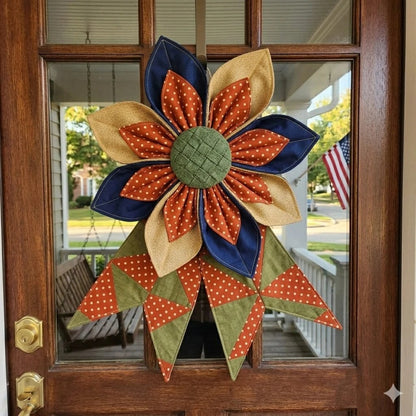 Wreath & Bow: Multi-Piece Sewing Template Set