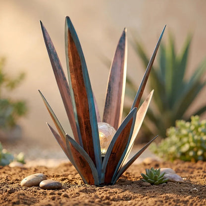 🔥LAST DAY 50% OFF✨Glowing Solar Agave Garden Light🌿