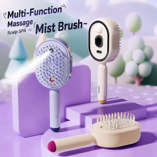 💆LAST DAY 49% OFF-Electric Spray Air Cushion Massage Comb💗
