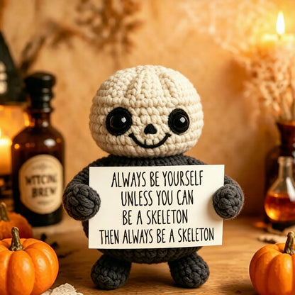 👻🖤Halloween Buddy – Handmade Crochet Encouragement Gift That Brings Smiles All Season🎁