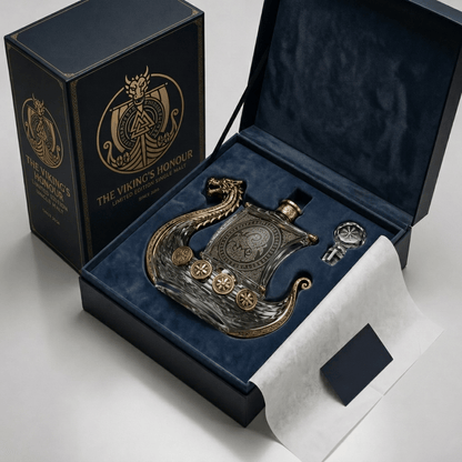 ⚔️ The Viking's Honour - Limited Edition Crystal Whiskey Decanter