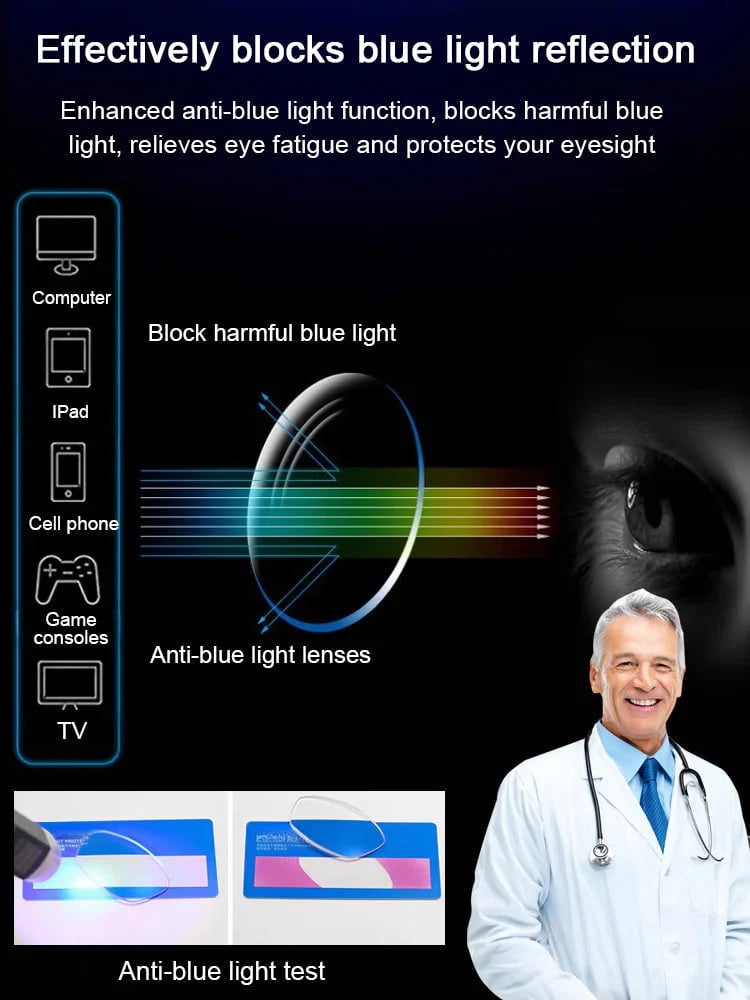 49% OFF This Week Promotions🎉👓 Ultra Light Anti Blue Presbyopic Glasses