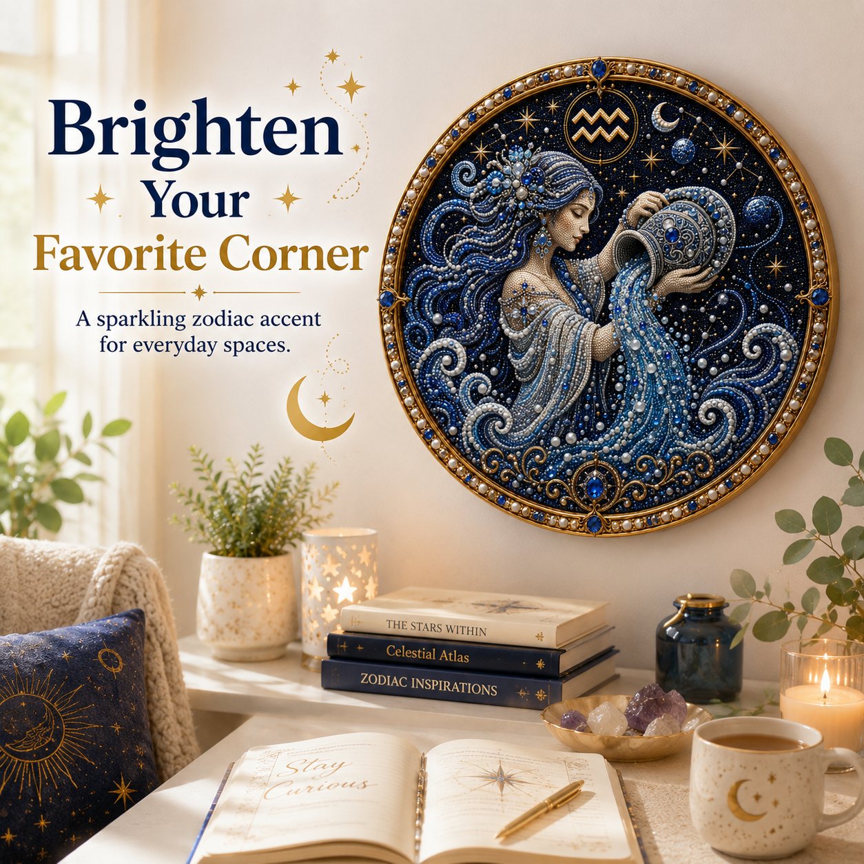 ♈💎DIY Pearl Art Kit for the Twelve Zodiac Signs
