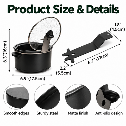 No-Mess Pot Lid Holder – Keep Drips Off Your Counter