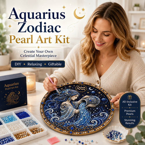 ♈💎DIY Pearl Art Kit for the Twelve Zodiac Signs