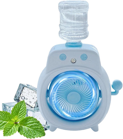 Portable Adjustable-Angle Humidifying Mist Fan