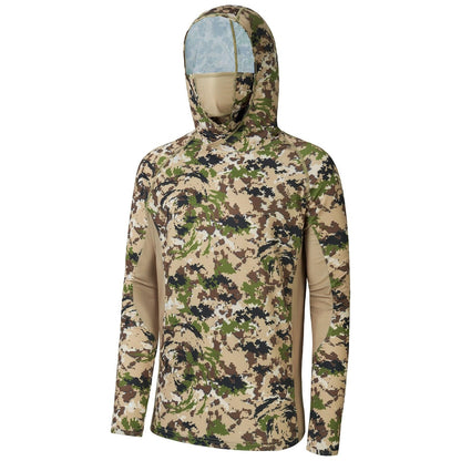 🔥55% OFF Today  Men’s UPF 50+ Hoodie Shirts with Mask