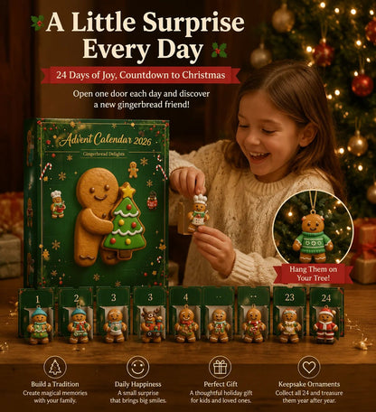 🎄 2026 Gingerbread Advent Calendar