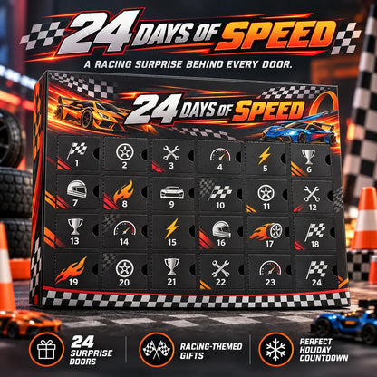 🏎️🏁 Race to Christmas™ – 24 Days of High-Speed Racing Surprises for Motorsport Fans