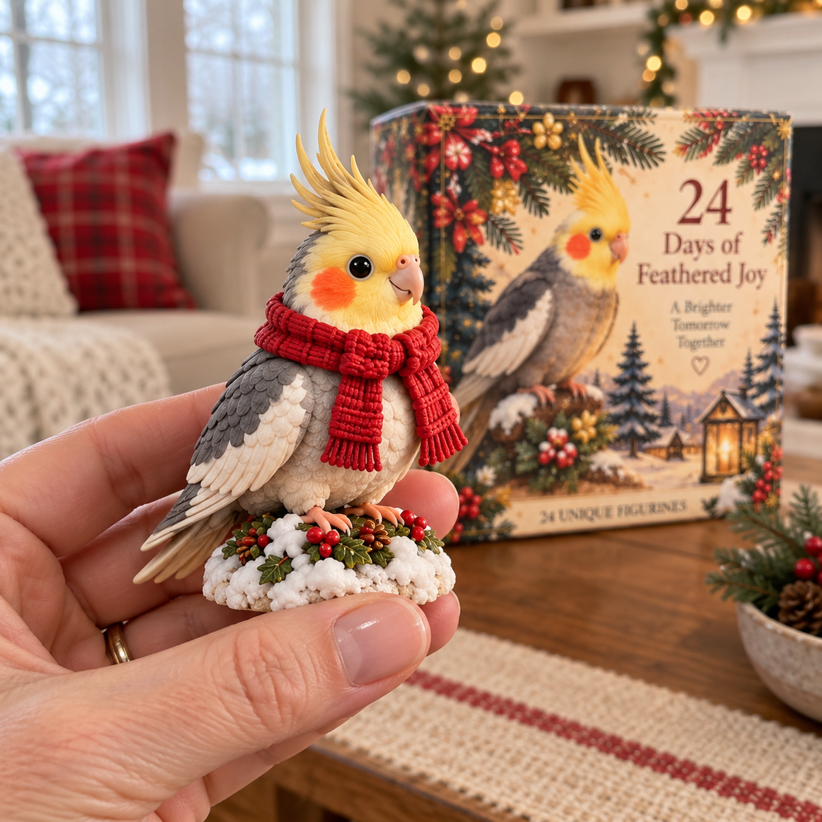 🐦 24 Days of Cockatiel Joy — 24 Little Personalities to Discover