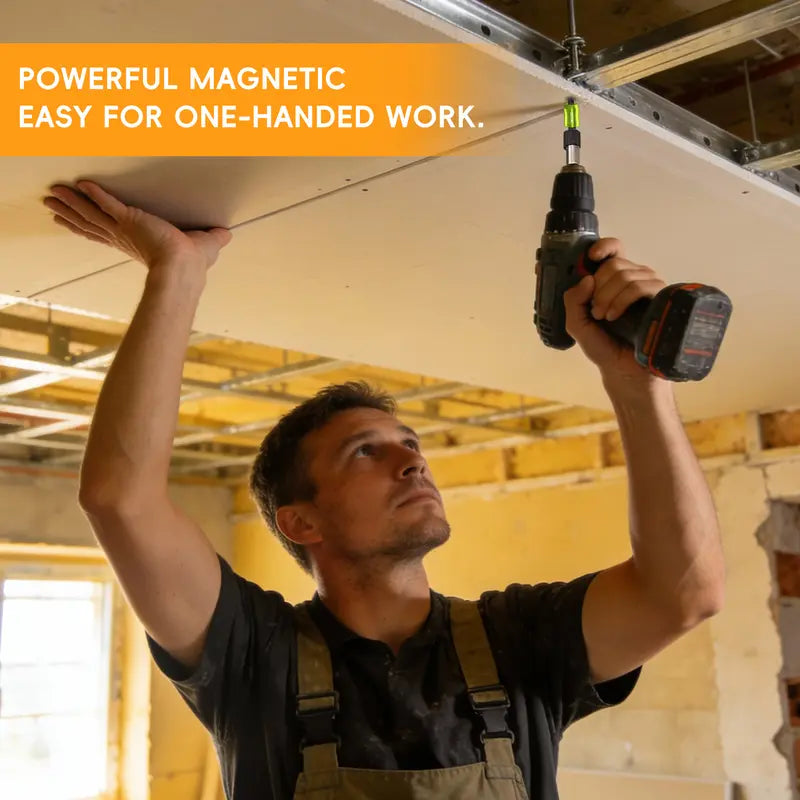 🪛🧲Strong Magnetic Screw Ring: 1/4 Inch/ 6.35 mm Universal Magnetic Screw Holder