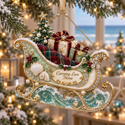 🌊🎄 Seaside Christmas Keepsake Ornaments – 8 Elegant Coastal Holiday Designs