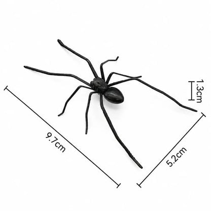 Magnetic Spider Car Decorations & Removable Prank Stickers