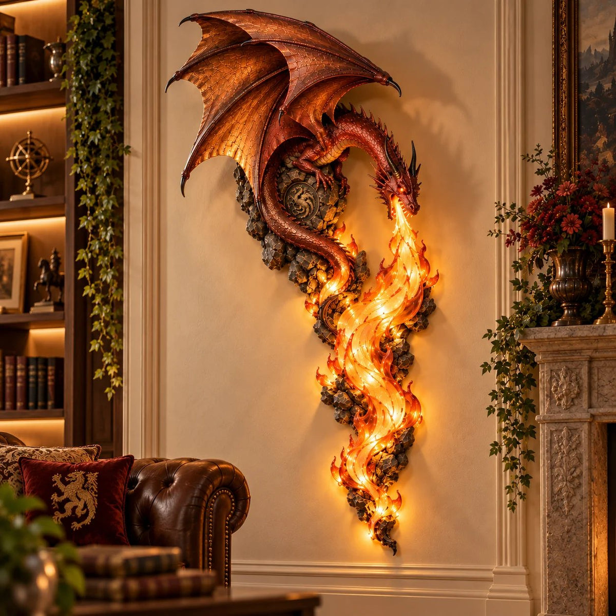 🐉 Dragonfire Guardian™ Wall Sconce – A Legendary Flame Awakens On Your Wall 🔥