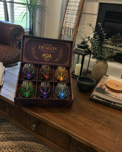🔥🎁🐉✨ 3D Mythic Dragon Glass Art Cup | Luxury Raised Fantasy Glassware for Whiskey, Home Bar Décor & Legendary Gifts 🎁