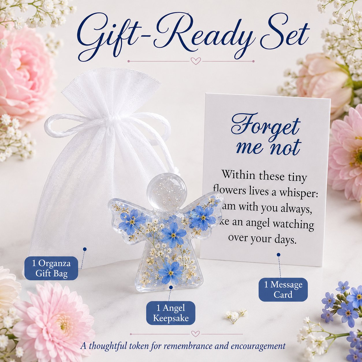 🔥LAST DAY 49% OFF - 🤍✨ Angel Keepsake Gift – A Beautiful Reminder That Love Is Always Near