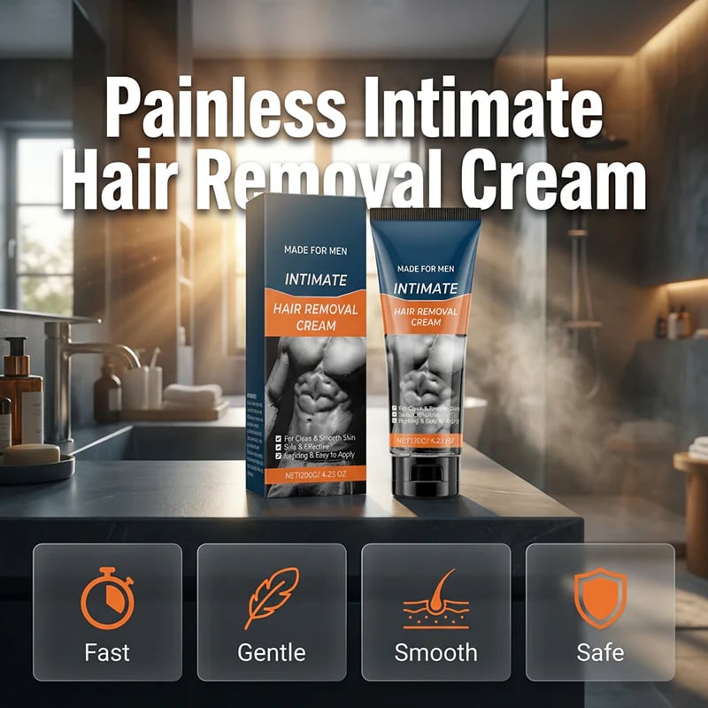 49% OFF This Week Promotions🎉🎉Men's Intimate Hair Removal Cream