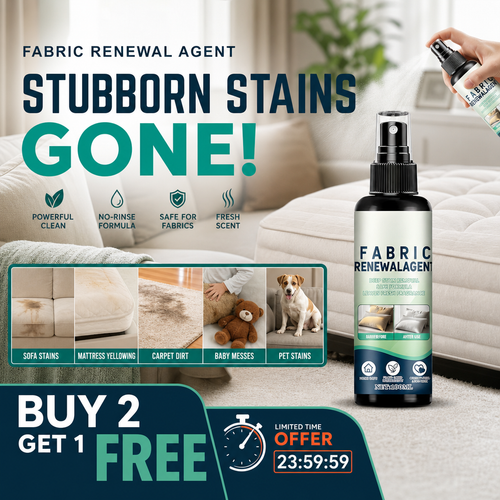 🔥Limited Time Promotion 50% OFF🔥🌿 No-Wash Fabric Stain Remover Spray
