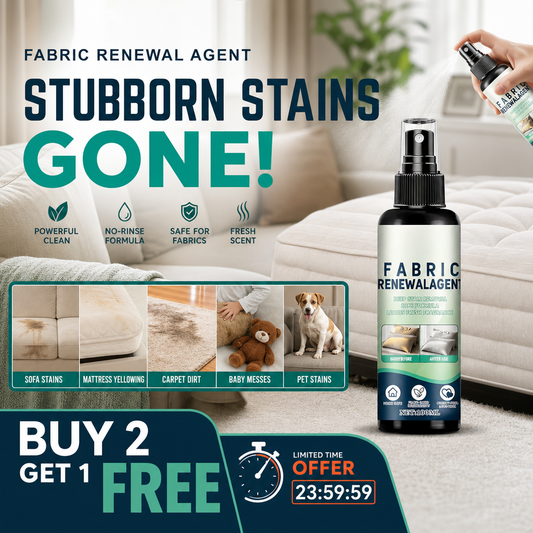 🔥Limited Time Promotion 50% OFF🔥🌿 No-Wash Fabric Stain Remover Spray