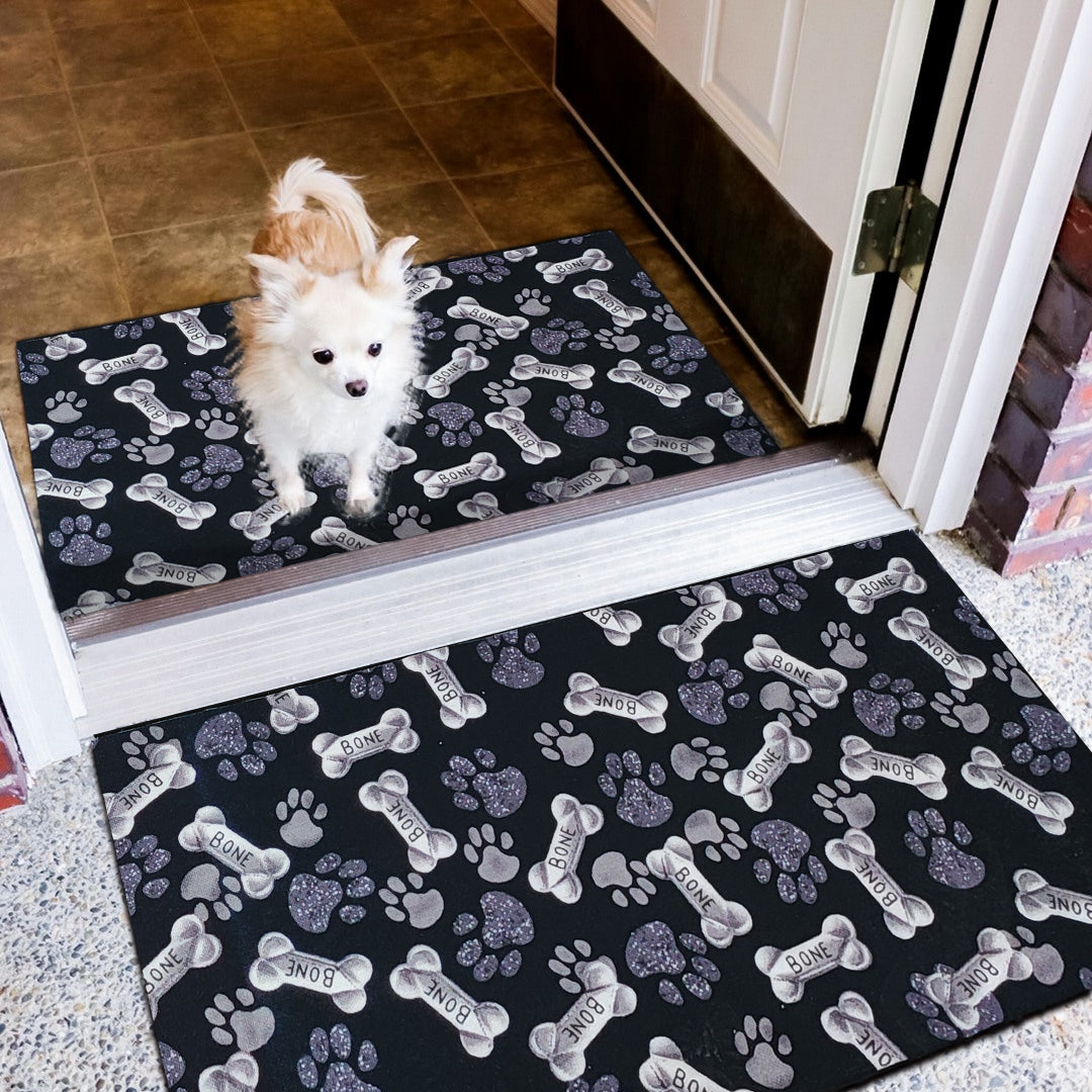 Puppy Paw Washable Runner Rug - Non-Slip & Pet-Friendly