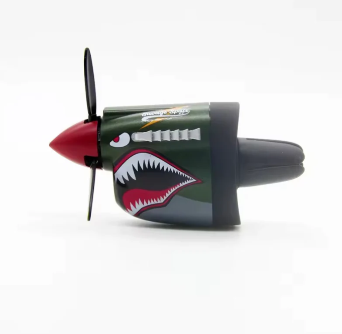 Vintage Aircraft Propeller Car Air Freshener – Airflow-Powered Aromatherapy Ornament