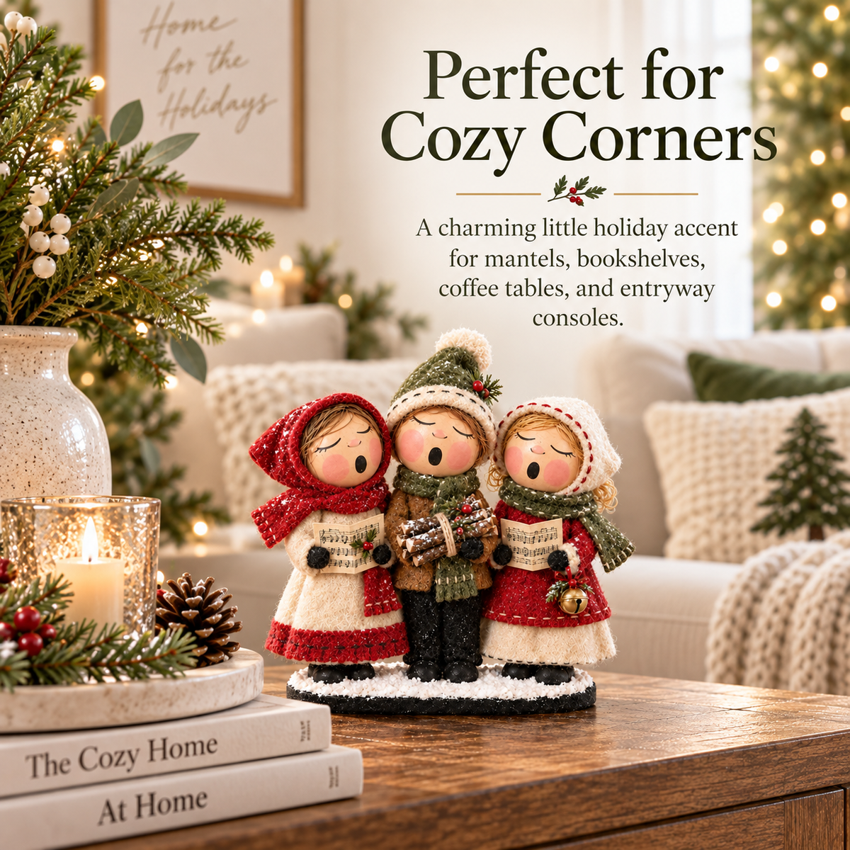 Christmas Carolers home display