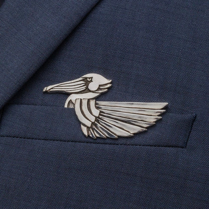 🦁✨ Luxury Sculpted Animal Brooch – Premium Statement Piece for Suits & Blazers