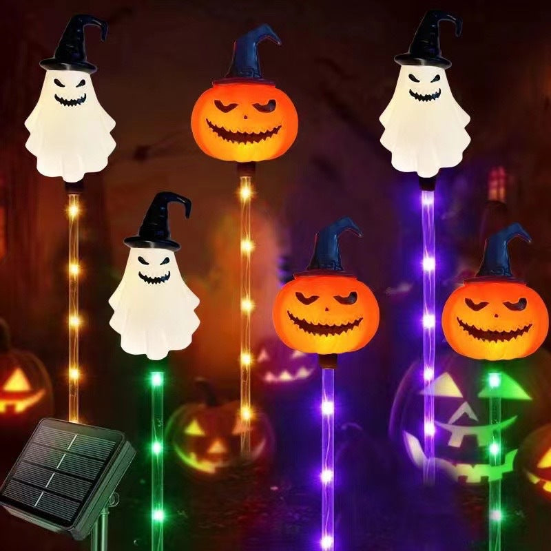🎃 Halloween Special Offer 👻 Glowing Pumpkin, Ghost & Skull Pathway Lights ✨