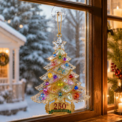 250th Anniversary Crystal Christmas Tree