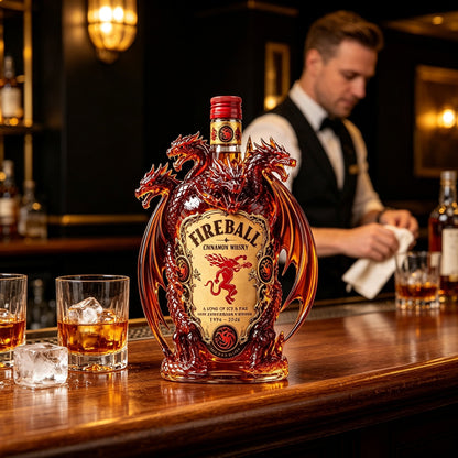🐉 Legendary Dragon Bar Decanter – Sculpted Collector Bottle for Home Bar & Gifting🔥