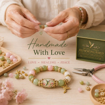 🌿 Love, Peace & Spring Blessings 💖 | 2026 Limited Edition Bracelet - Limited stock