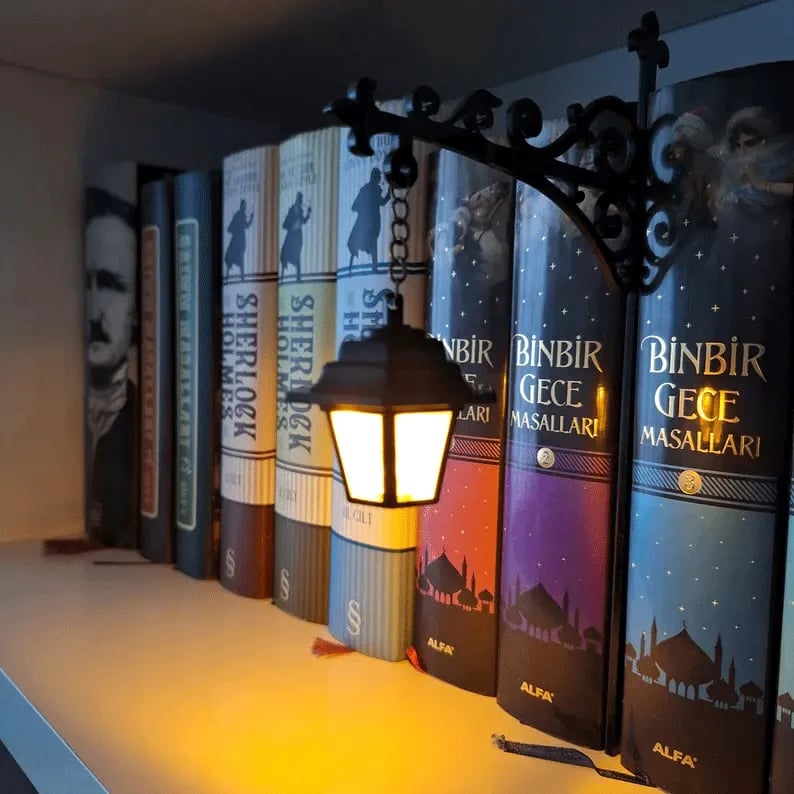 ✨Library Lantern-Decorative Bookshelf Lighting