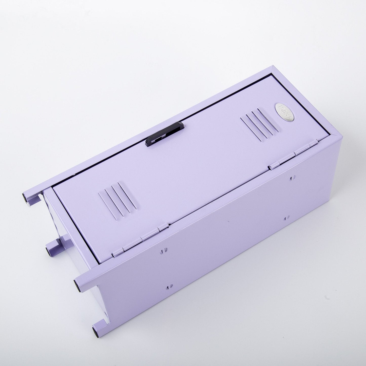 Mini Metal Locker Storage,Small Money Security and Cash Safe Box for Jewelry