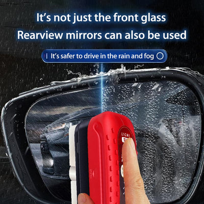 🔥✨ 50% OFF! Car Glass Oil Film Cleaner Brush — Clearer View in Rain 🌧️