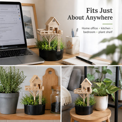 ⚡️Flash Sale 49% OFF - 🪴Mini Treehouse Planter Decoration