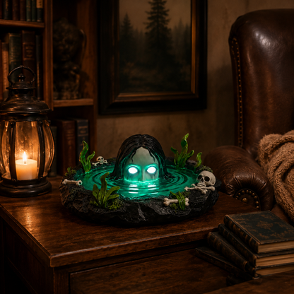 👁️✨ Lighted Swamp Spirit Decor