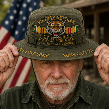 🔥 Vietnam Veteran 58,479 Hero Boonie Hat