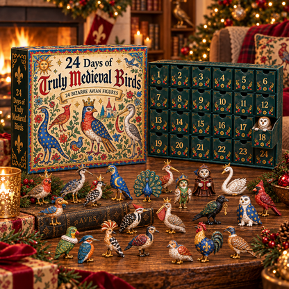 🏰 24 Days of Truly Medieval Birds