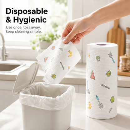 Disposable Kitchen Cleaning Cloths