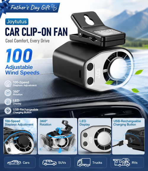Semiconductor Cooling Clip-On Fan