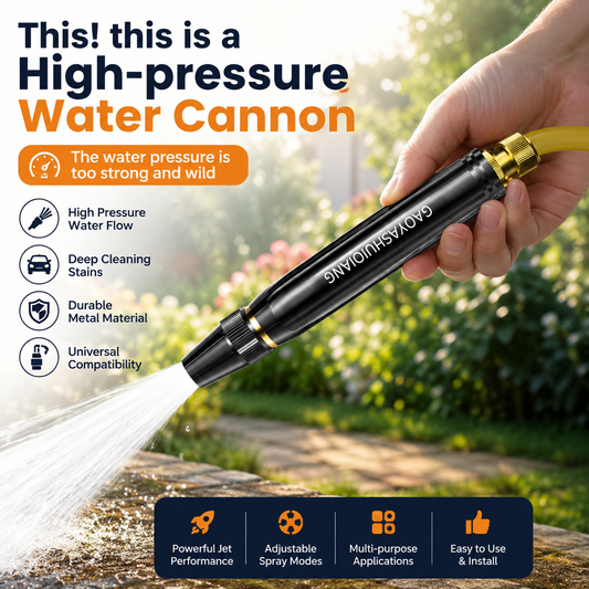🔫💦Powerful High-Pressure Water Gun for Car Cleaning