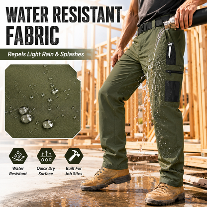 🔥 20,000+ Sold | Men’s Tactical Work Pants – Better Than Jeans for Work 💪