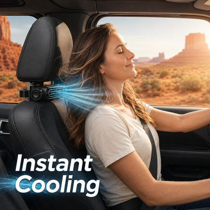 🔥HOT SALE 55% OFF❄️💨 Powerful Airflow Car Seat Fan