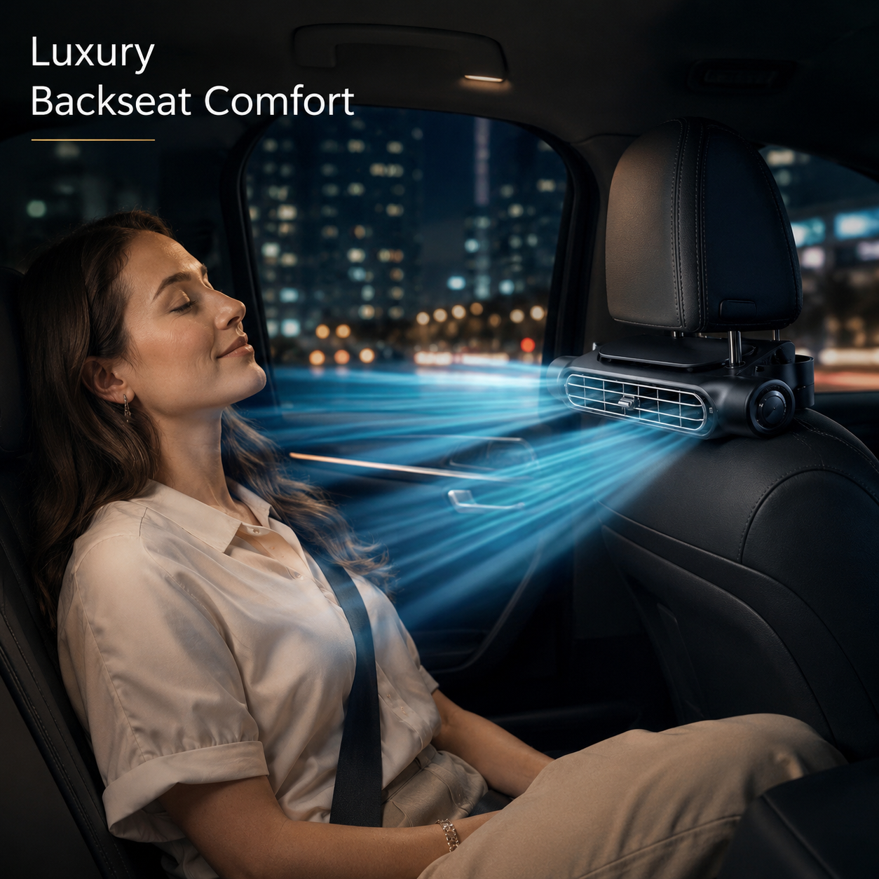 🔥HOT SALE 55% OFF❄️💨 Powerful Airflow Car Seat Fan