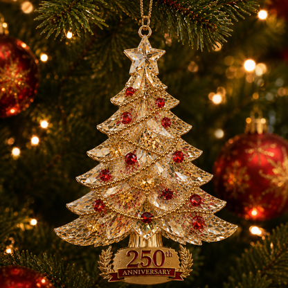 250th Anniversary Crystal Christmas Tree